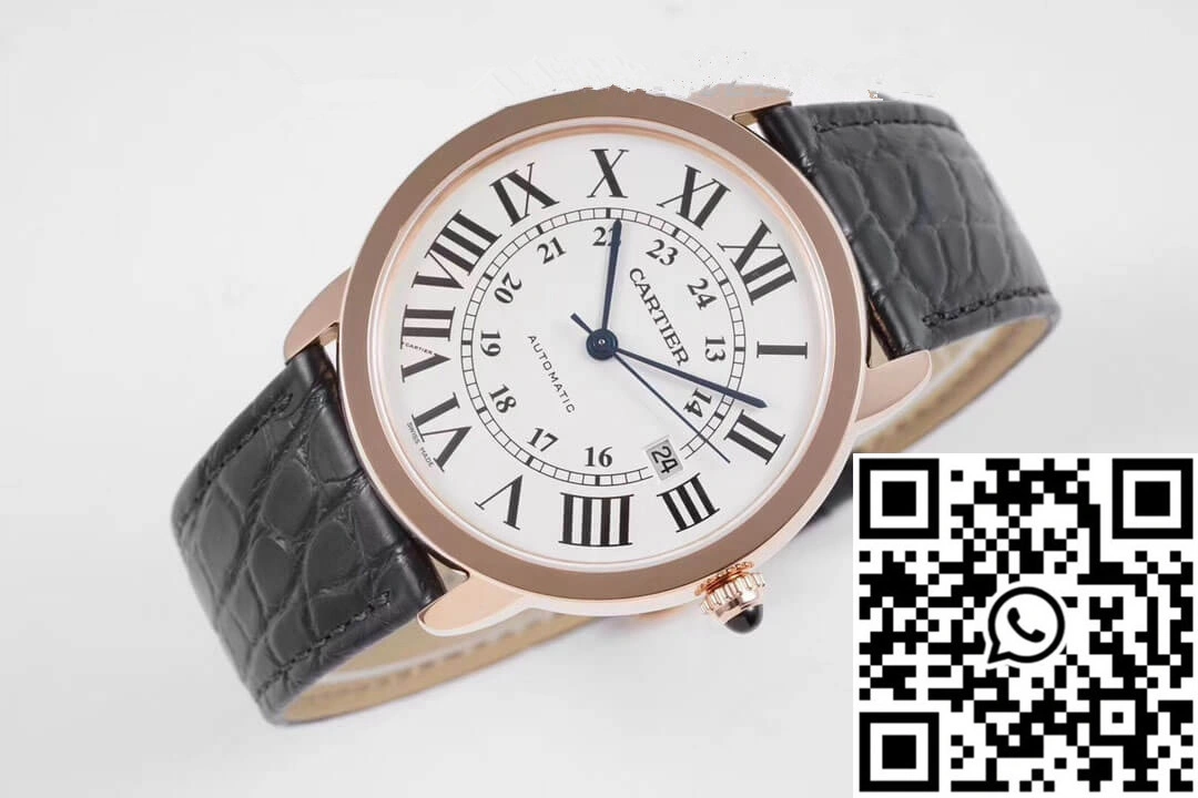 Minimalist RONDE DE CARTIER W6701009 AF Factory White Dial 1442