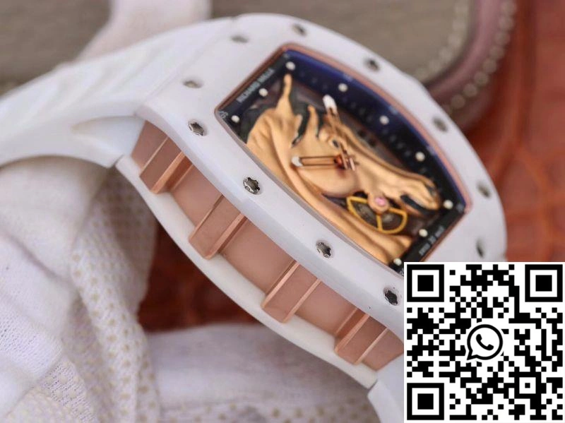 Richard Mille Polo Club Saint Tropez RM52-02 KV Factory Gold Horse Head Skeleton Dial GoAnywhere 2386
