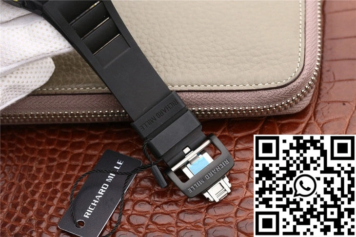 Richard Mille RM-011 KV Factory Carbon Fiber Black Strap FreshLook 2324
