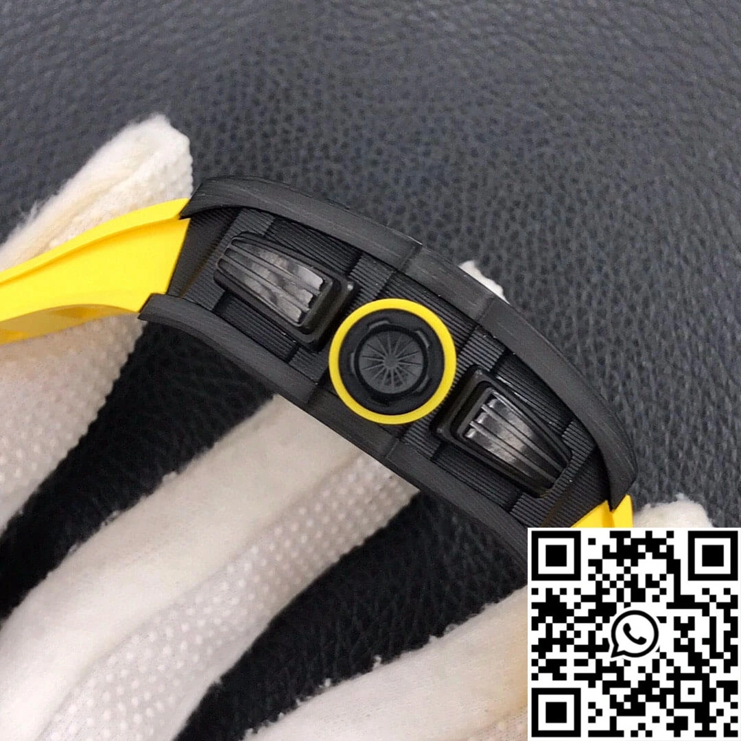 Richard Mille RM-011 KV Factory Forged Carbon Yellow Strap Flexible 2310