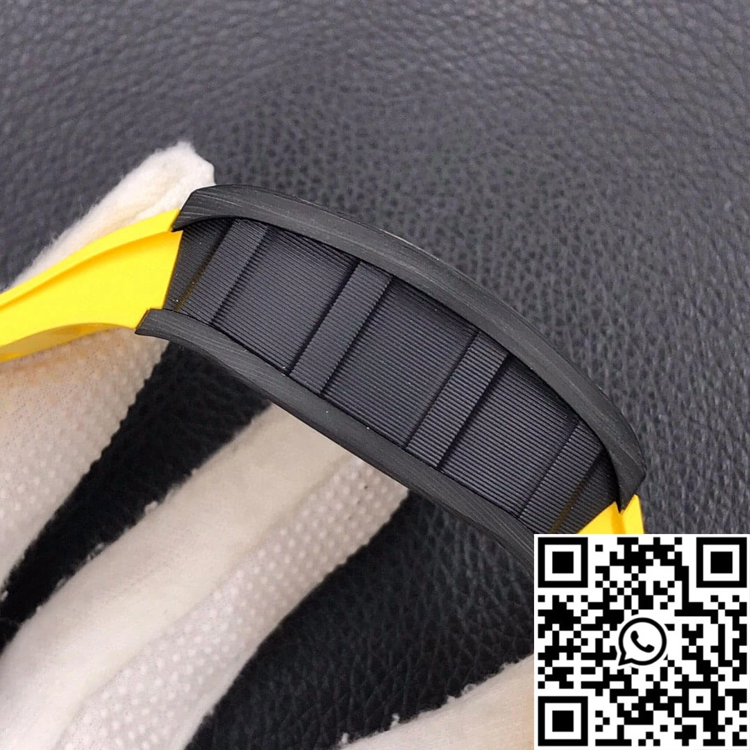 Richard Mille RM-011 KV Factory Forged Carbon Yellow Strap Flexible 2310