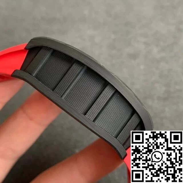 Richard Mille RM-011 KV Factory V2 Forged Carbon Case Rubber Strap ModernLook 2326