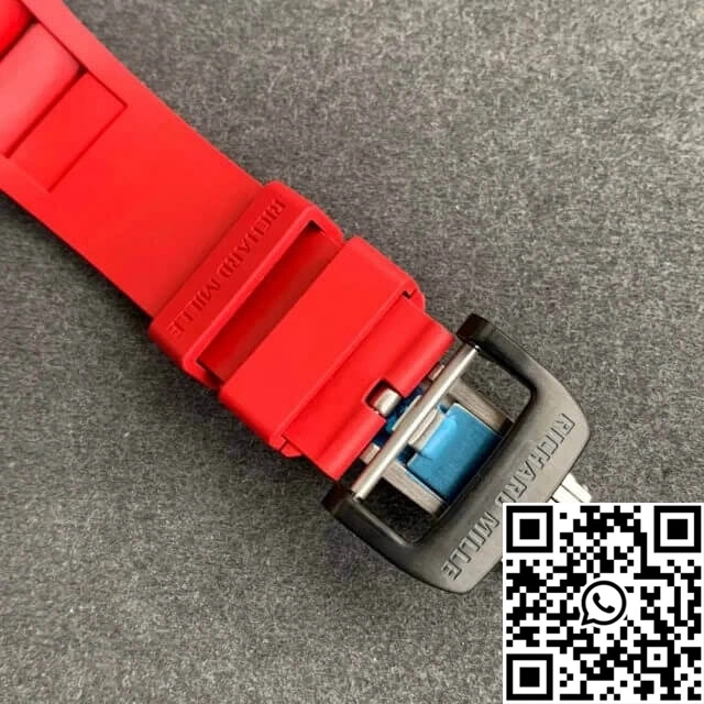 Richard Mille RM-011 KV Factory V2 Forged Carbon Case Rubber Strap ModernLook 2326