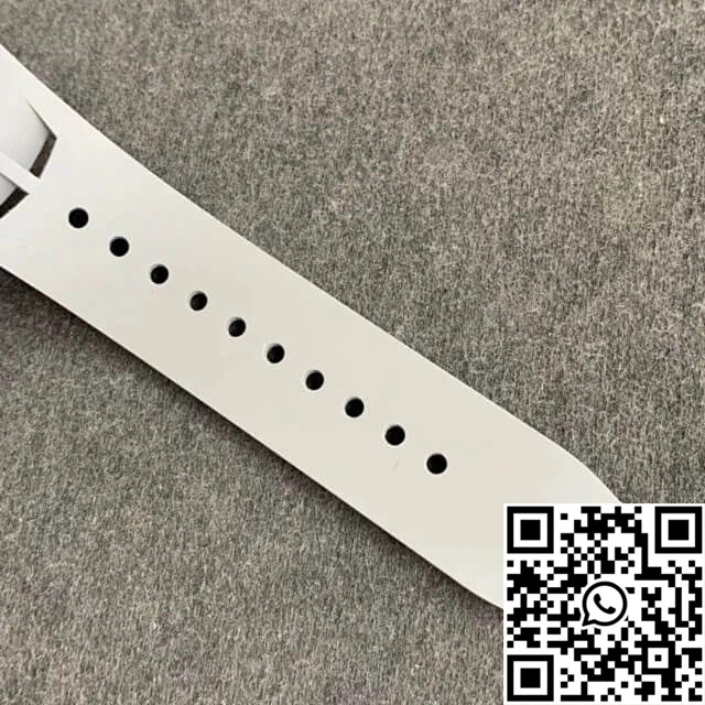 Attractive Richard Mille RM-011 KV Factory White Ceramic Case 2309