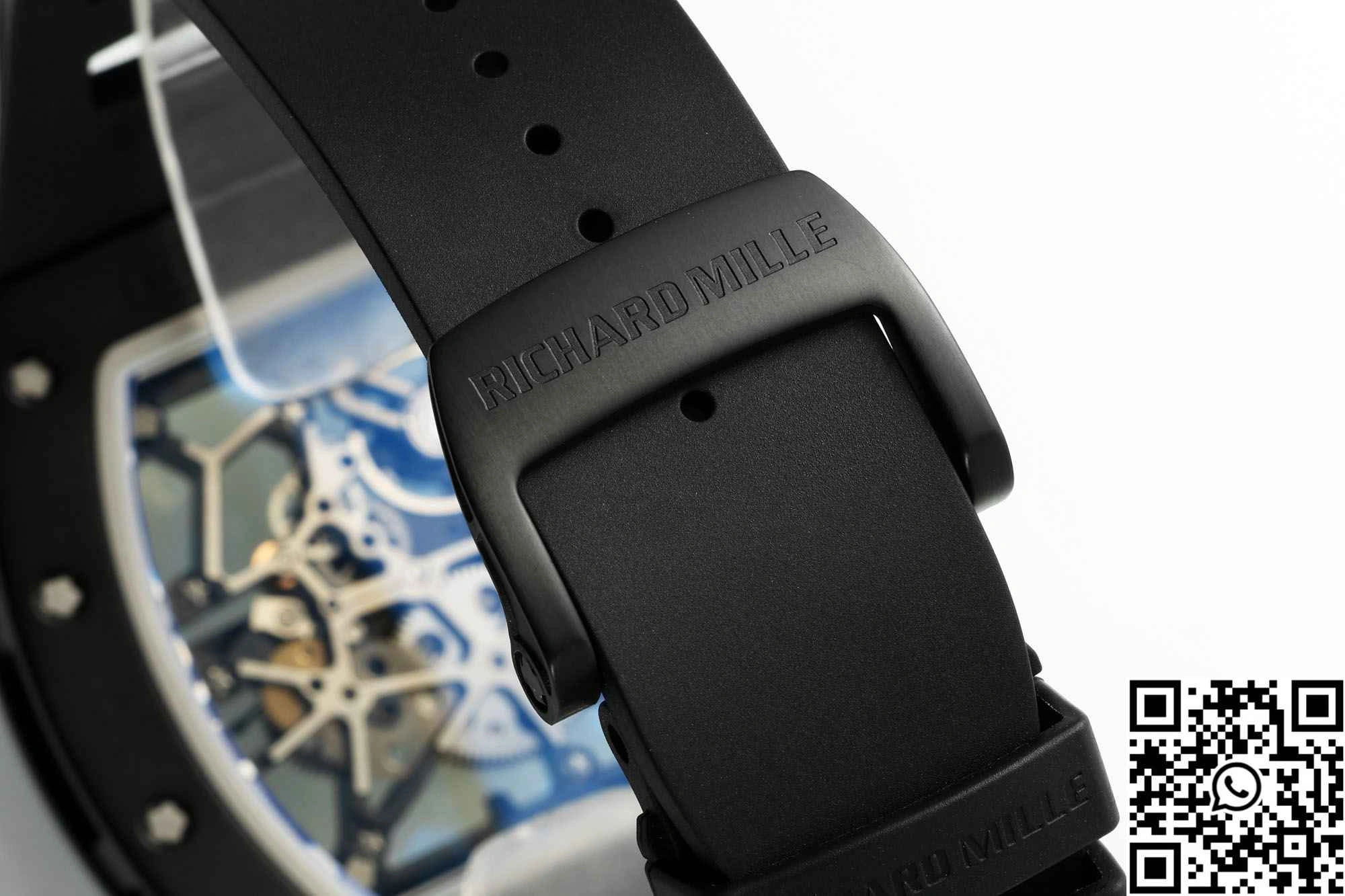 Chic Richard Mille RM-035 Sonic Factory Black Case Black Band 2363