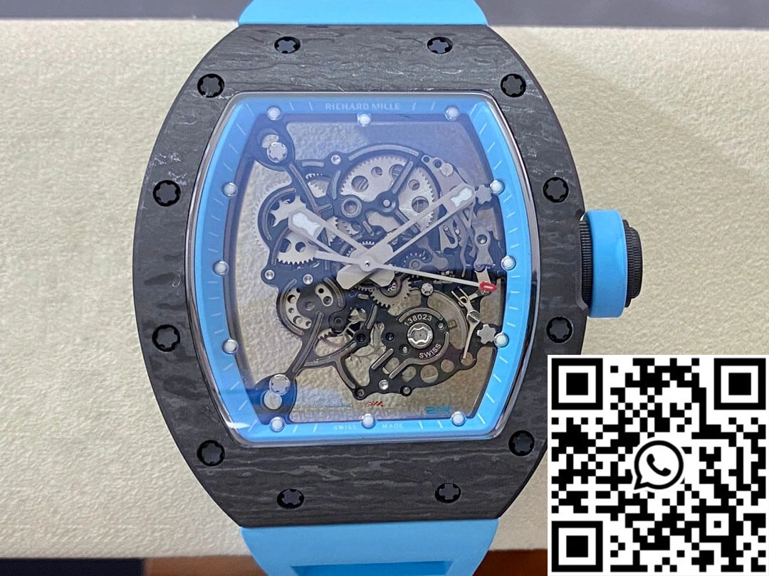 Richard Mille RM-055 BBR Factory Black Carbon Fiber Practical 2440