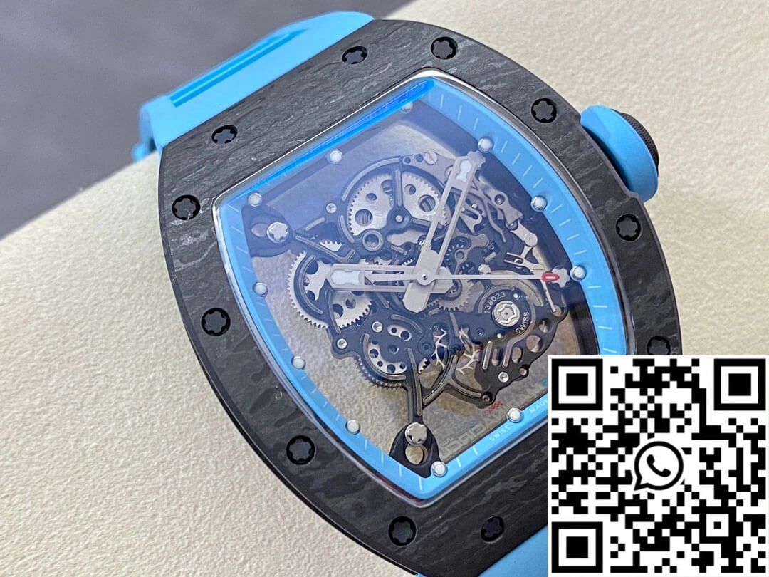Richard Mille RM-055 BBR Factory Black Carbon Fiber Practical 2440