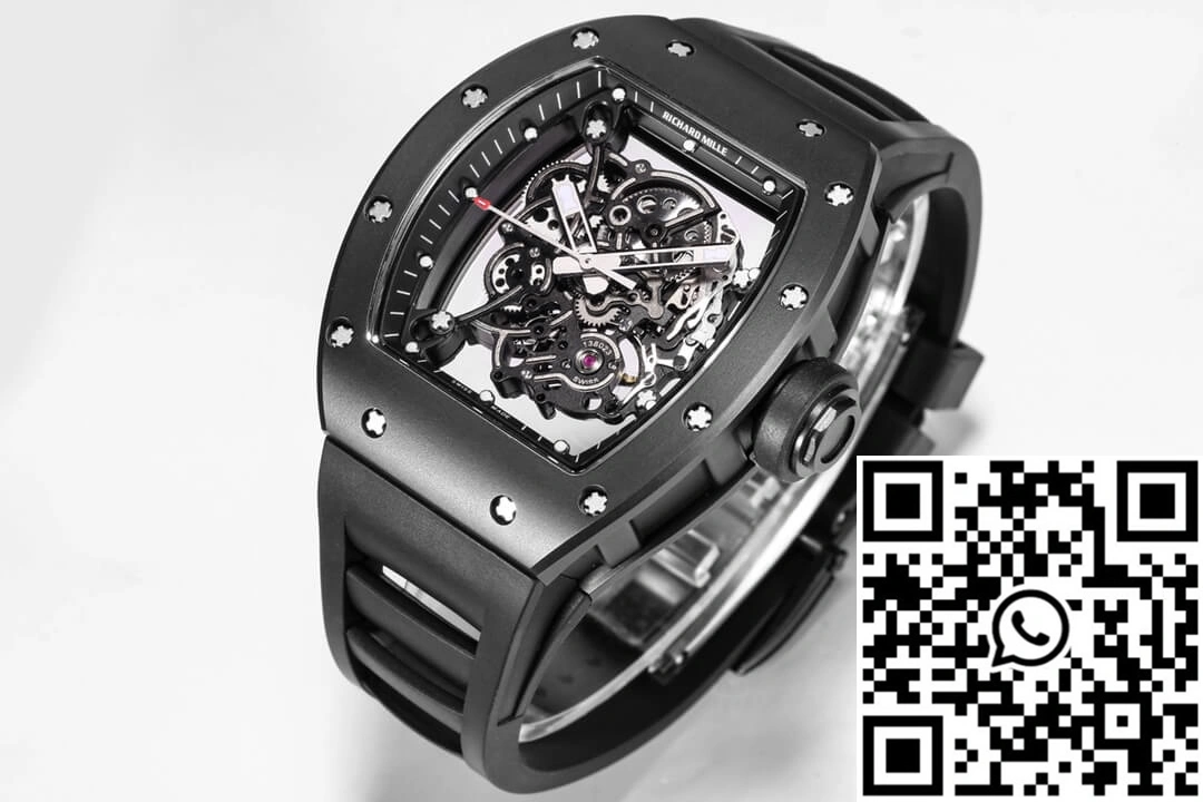 Richard Mille RM-055 BBR Factory Black Ceramic Case Reliable 2405