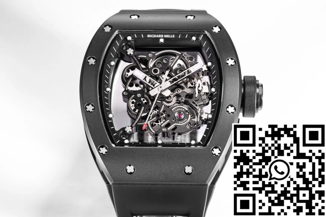 Richard Mille RM-055 BBR Factory Black Ceramic Case Reliable 2405