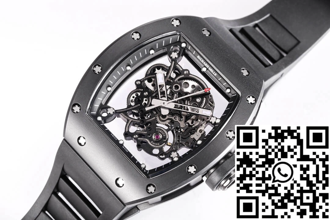 Richard Mille RM-055 BBR Factory Black Ceramic Case Reliable 2405