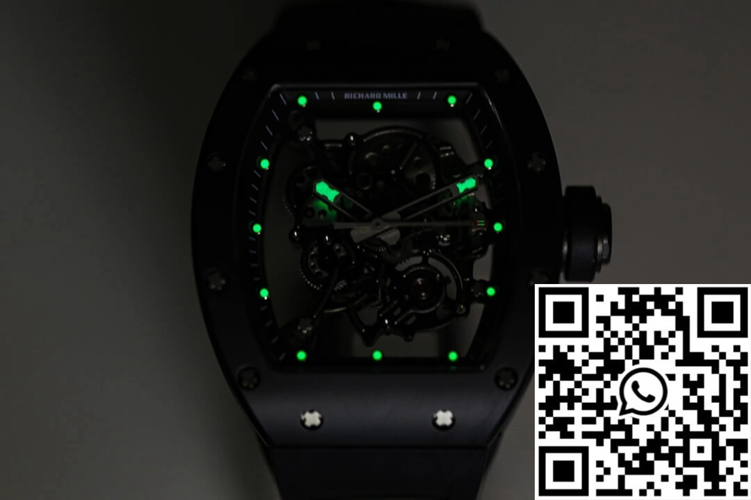 Richard Mille RM-055 BBR Factory Black Ceramic Case Reliable 2405