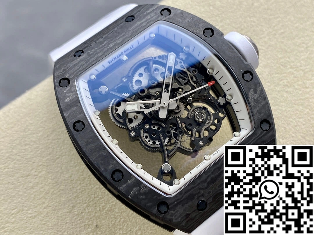 Versatile Richard Mille RM-055 BBR Factory Carbon Fiber Dial 2396