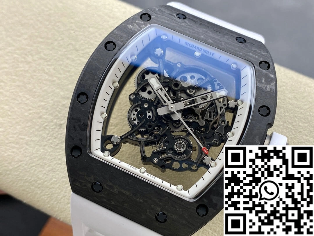 Versatile Richard Mille RM-055 BBR Factory Carbon Fiber Dial 2396