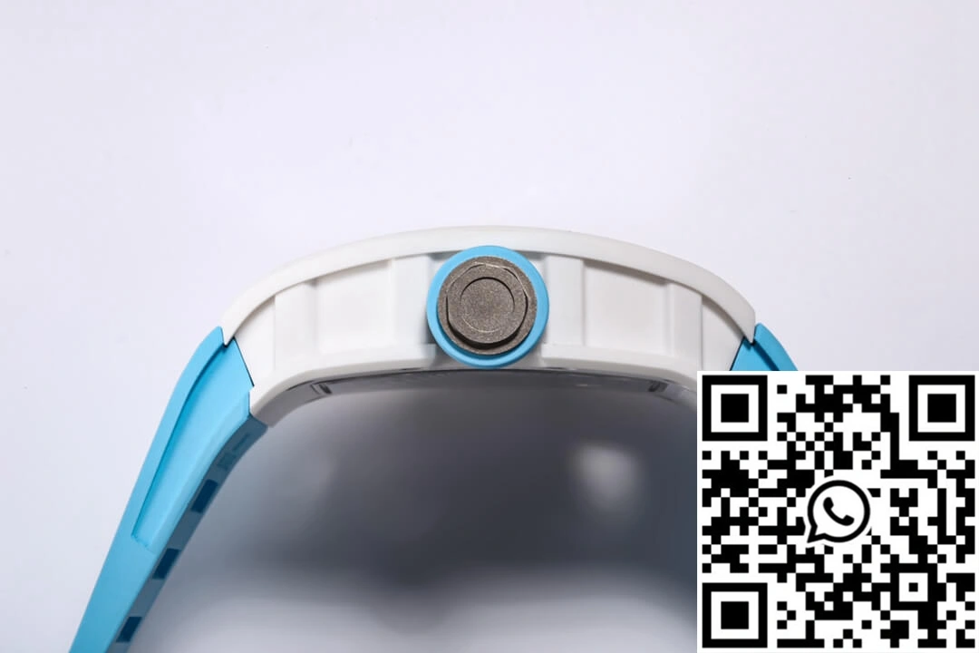 WellDesigned Richard Mille RM-055 BBR Factory Ceramic Case Blue Strap 2433