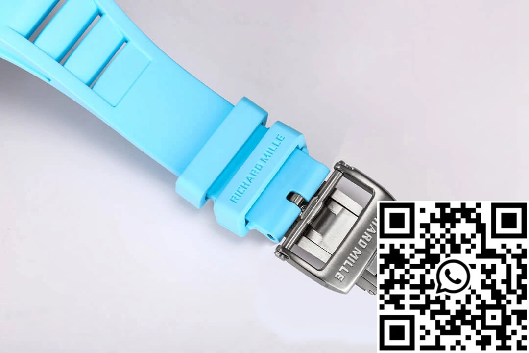 WellDesigned Richard Mille RM-055 BBR Factory Ceramic Case Blue Strap 2433