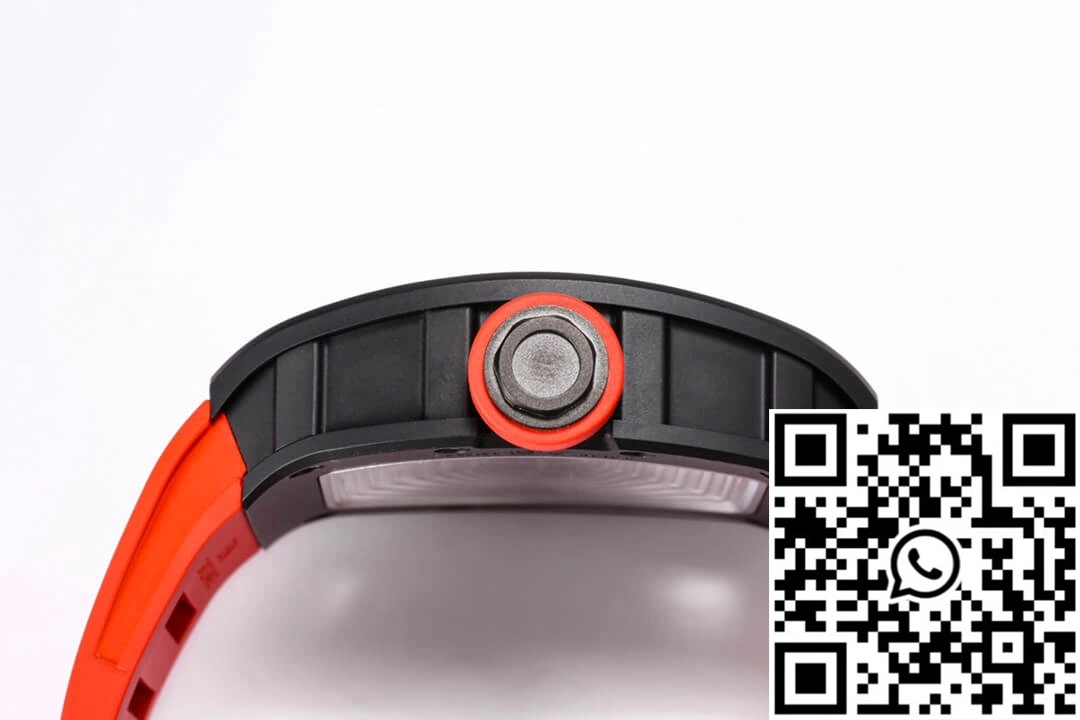Richard Mille RM-055 BBR Factory Ceramic Case Red Strap Contemporary 2404