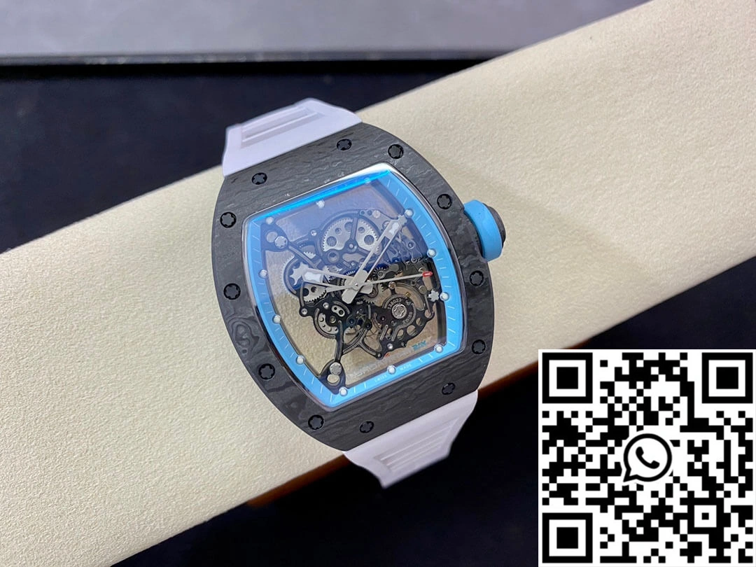RelaxedFit Richard Mille RM-055 BBR Factory Rubber Strap 2400