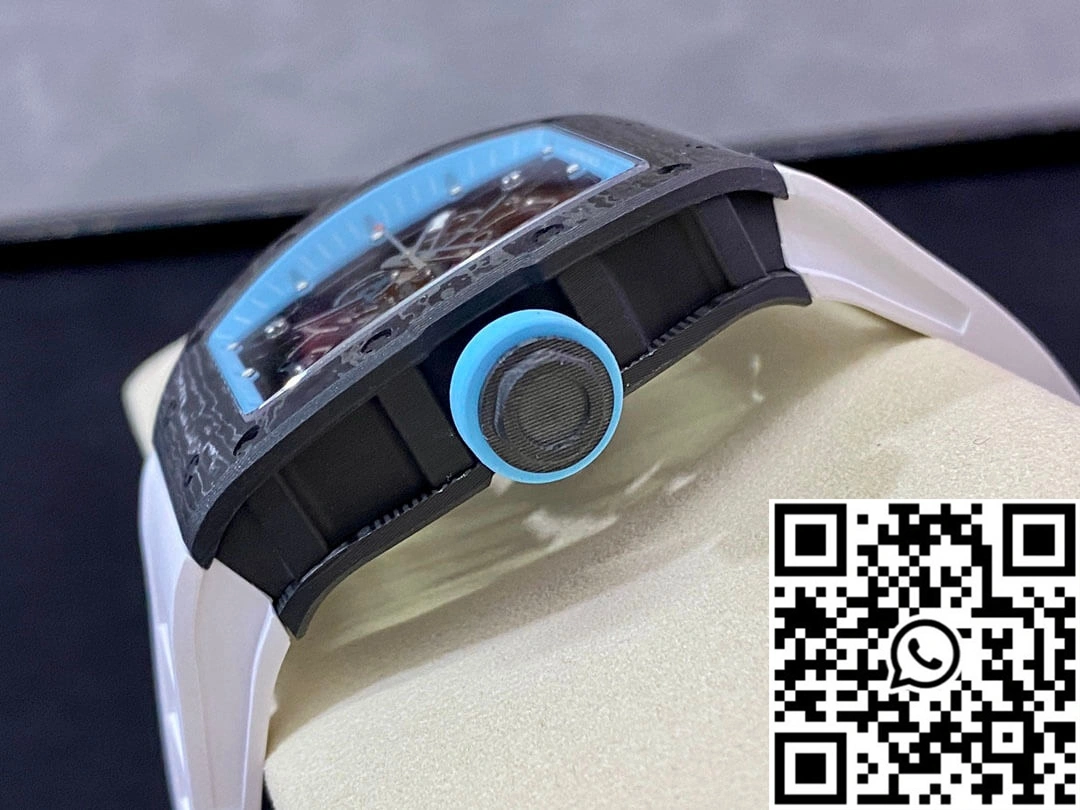 RelaxedFit Richard Mille RM-055 BBR Factory Rubber Strap 2400