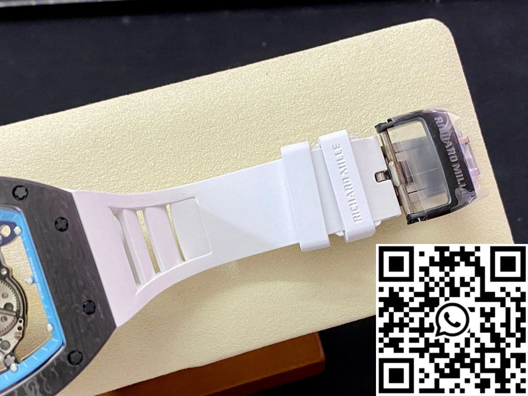 RelaxedFit Richard Mille RM-055 BBR Factory Rubber Strap 2400