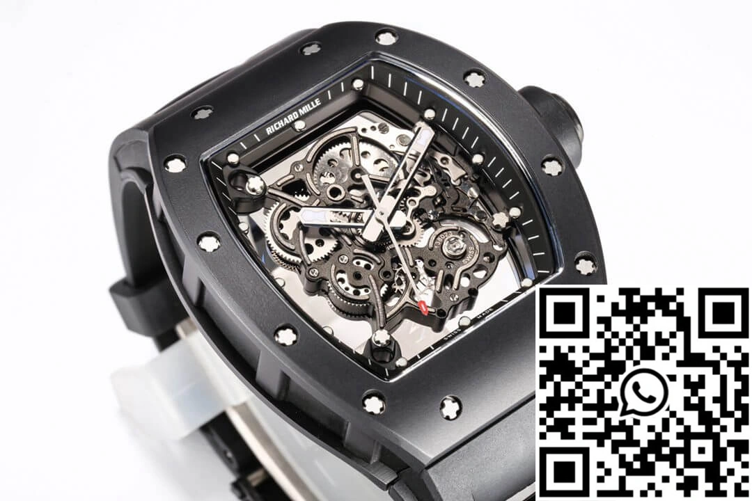 SmartChoice Richard Mille RM-055 BBR Factory V2 Black Ceramic 2409