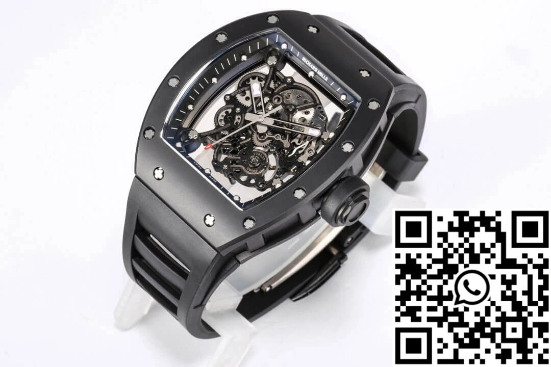 SmartChoice Richard Mille RM-055 BBR Factory V2 Black Ceramic 2409