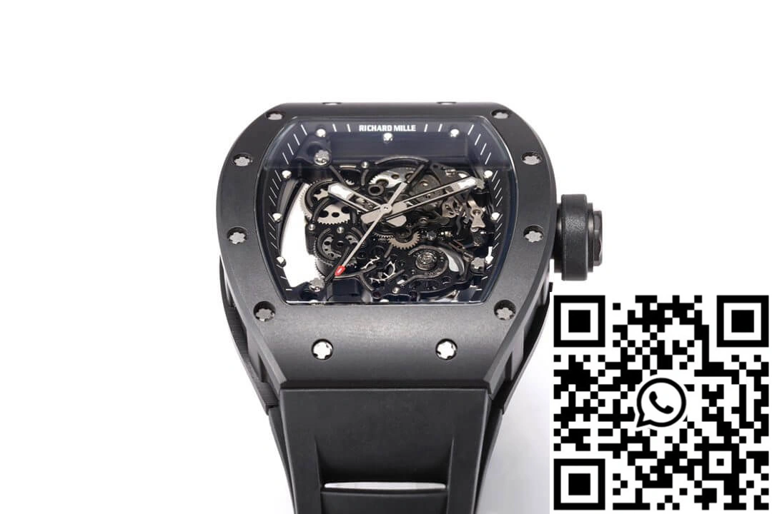SmartChoice Richard Mille RM-055 BBR Factory V2 Black Ceramic 2409