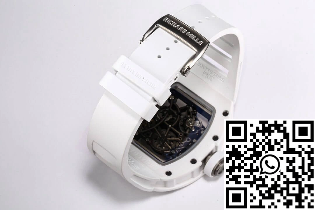 Richard Mille RM-055 BBR Factory V2 White Ceramic EasyMatch 2419