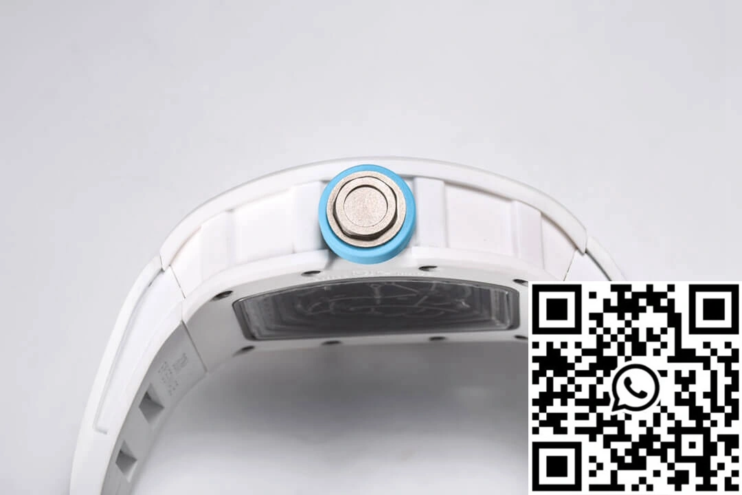 WellDesigned Richard Mille RM-055 BBR Factory White Ceramic Case 2411