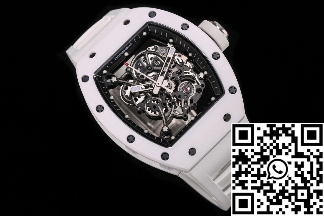 Colorful Richard Mille RM-055 BBR Factory White Ceramic 2424