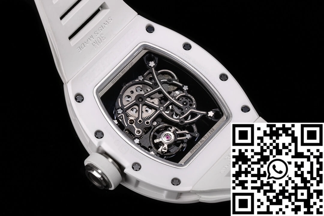 Colorful Richard Mille RM-055 BBR Factory White Ceramic 2424