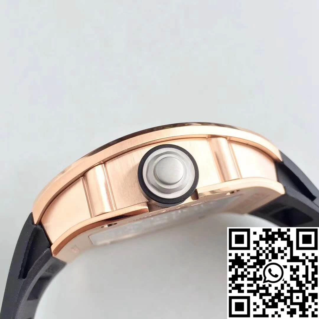 Richard Mille RM001 Rose Gold Tourbillon JB Factory Black Dial Soft 2305