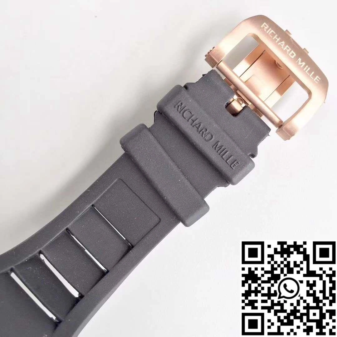 Richard Mille RM001 Rose Gold Tourbillon JB Factory Black Dial Soft 2305