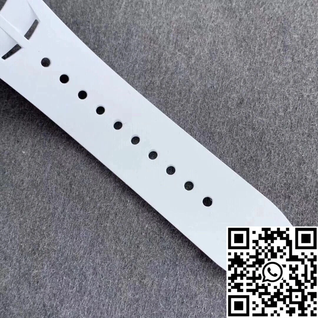 Bright Richard Mille RM011-03 KV Factory Ceramic White Strap 2308