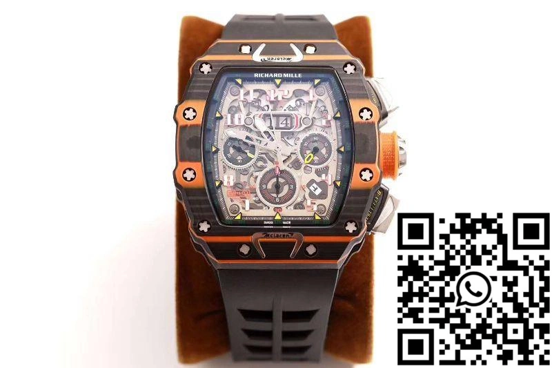 Richard Mille RM011-03 McLaren Automatic Flyback Chronograph KV Factory Skeleton Dial OnTrend 2327