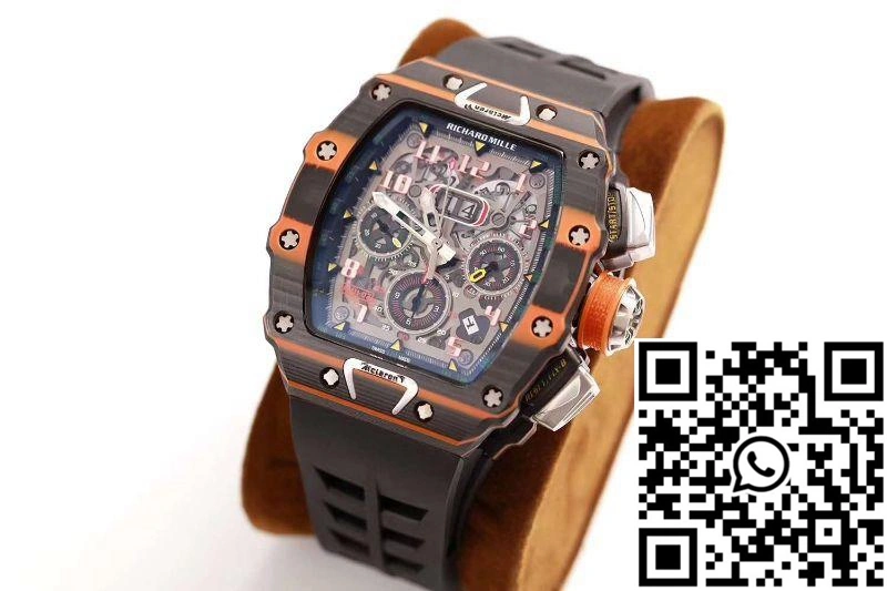 Richard Mille RM011-03 McLaren Automatic Flyback Chronograph KV Factory Skeleton Dial OnTrend 2327