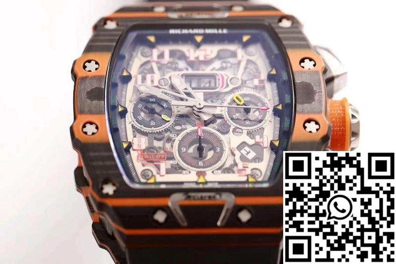 Richard Mille RM011-03 McLaren Automatic Flyback Chronograph KV Factory Skeleton Dial OnTrend 2327