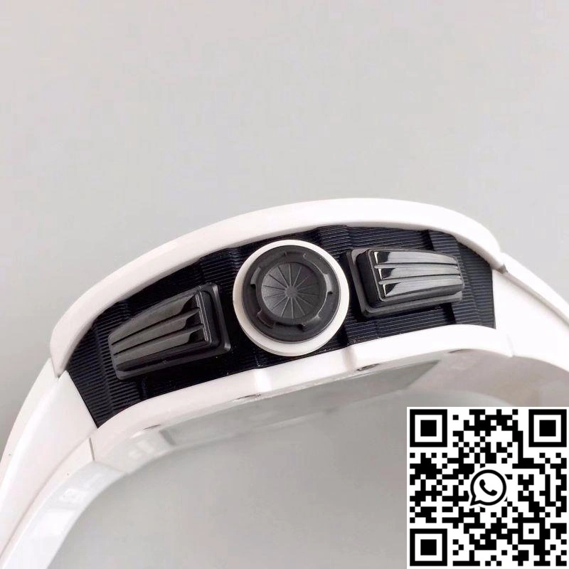 Richard Mille RM011-FM KV Factory White Ceramic Skeleton Dial MoistureWicking 2336