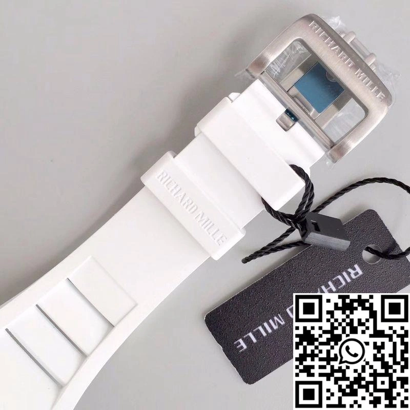 Richard Mille RM011-FM KV Factory White Ceramic Skeleton Dial MoistureWicking 2336