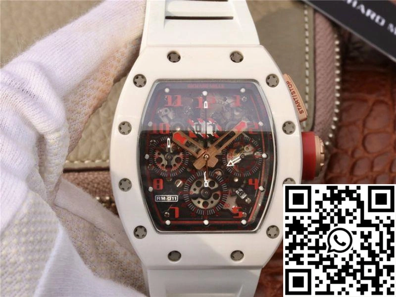 Richard Mille RM011 Felipe Massa Flyback Dubai Chronograph KV Factory Crystal Dial QuickDry 2331