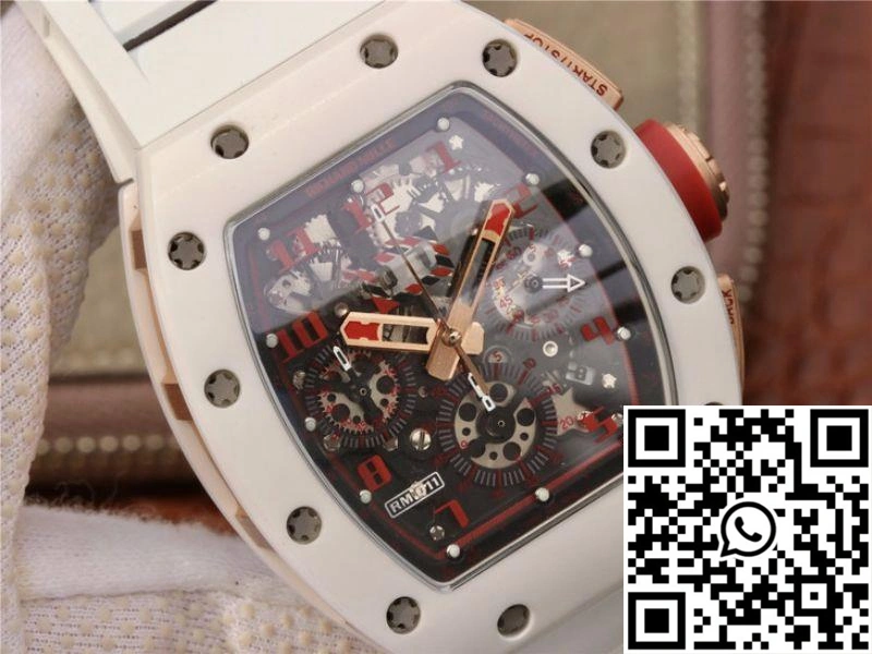 Richard Mille RM011 Felipe Massa Flyback Dubai Chronograph KV Factory Crystal Dial QuickDry 2331