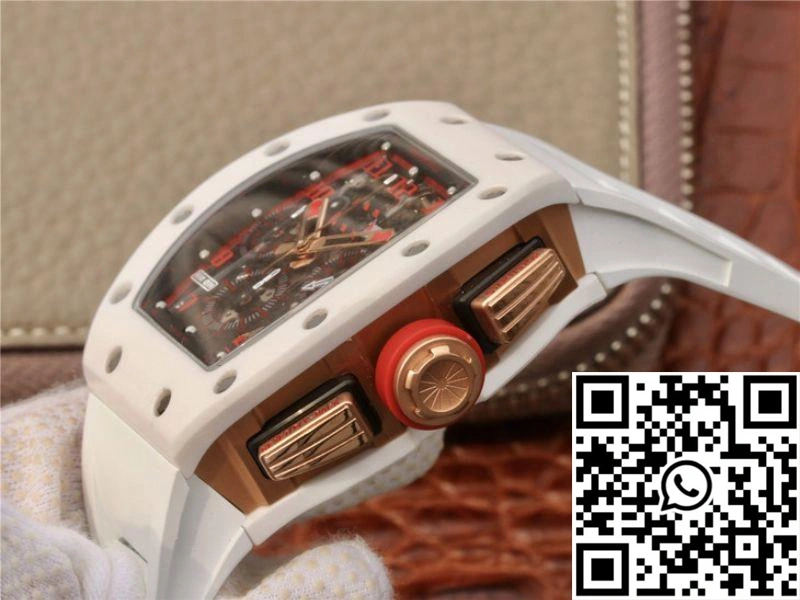 Richard Mille RM011 Felipe Massa Flyback Dubai Chronograph KV Factory Crystal Dial QuickDry 2331