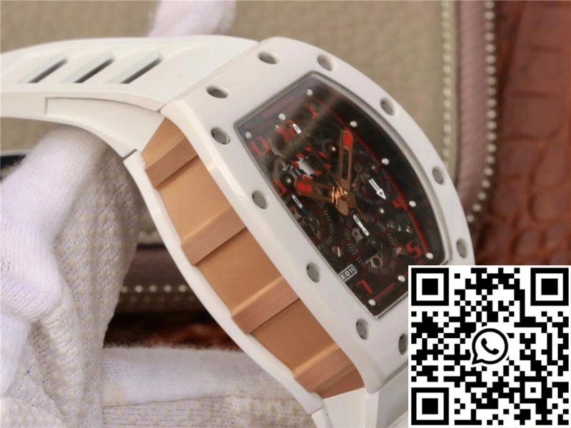 Richard Mille RM011 Felipe Massa Flyback Dubai Chronograph KV Factory Crystal Dial QuickDry 2331