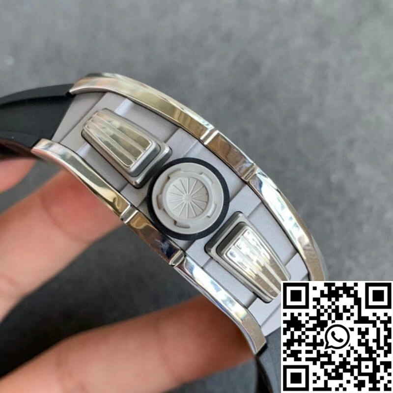 Richard Mille RM011 KV Factory Black Rubber Strap WeatherProof 2328