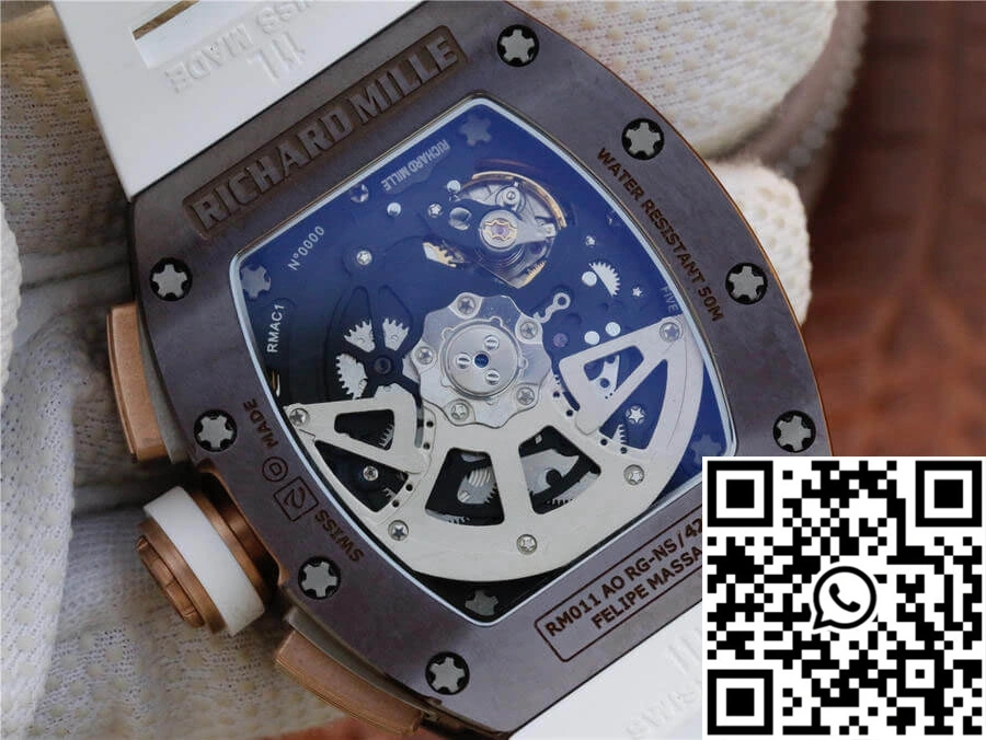 Durable Richard Mille RM011 KV Factory Brown Ceramic Case 2325