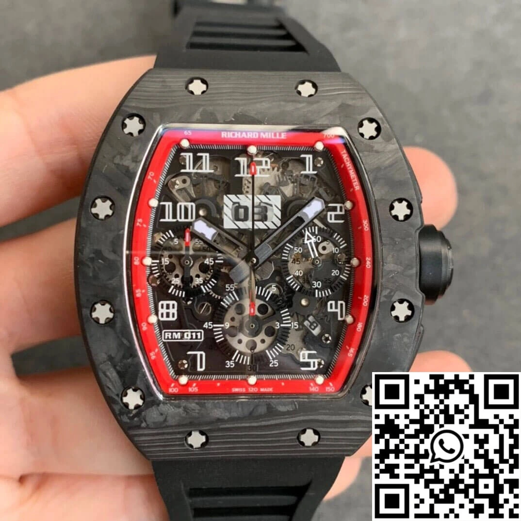 Richard Mille RM011 KV Factory Carbon Fiber Skeleton Dial FashionForward 2330