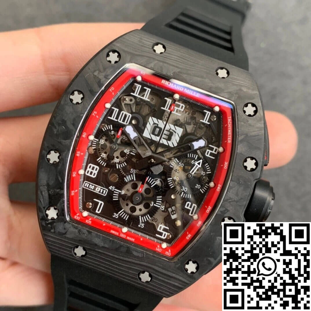 Richard Mille RM011 KV Factory Carbon Fiber Skeleton Dial FashionForward 2330