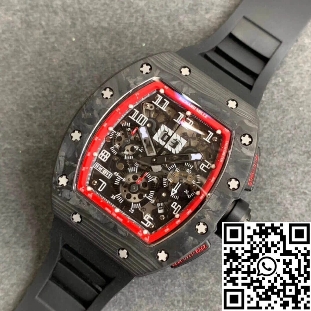 Richard Mille RM011 KV Factory Carbon Fiber Skeleton Dial FashionForward 2330