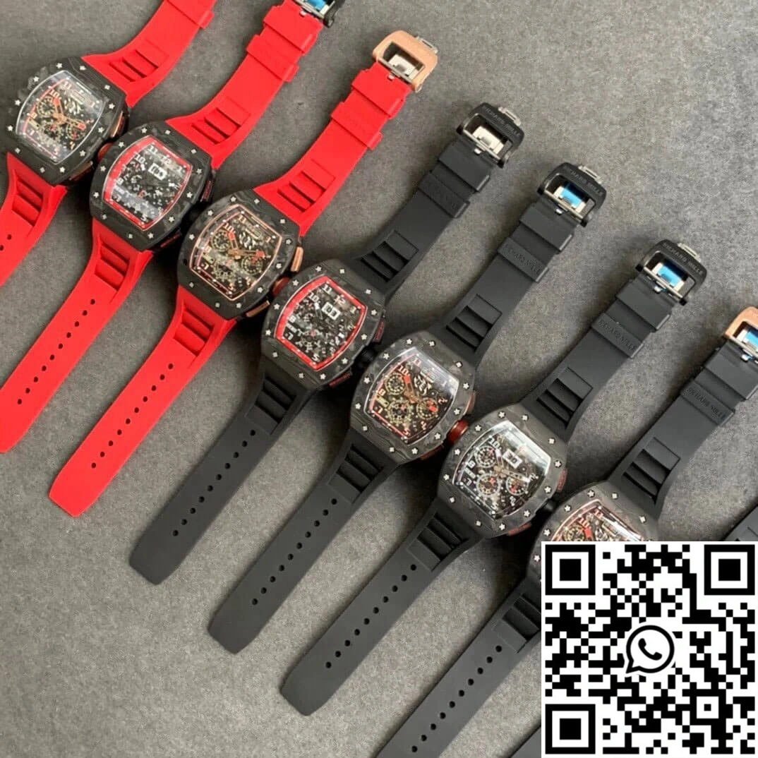 Richard Mille RM011 KV Factory Carbon Fiber Skeleton Dial FashionForward 2330