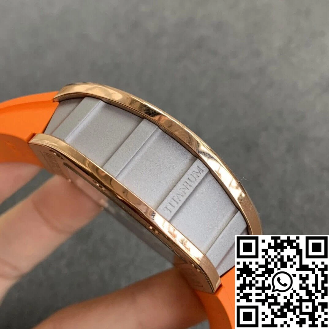 Richard Mille RM011 KV Factory Rose Gold Durable 2323