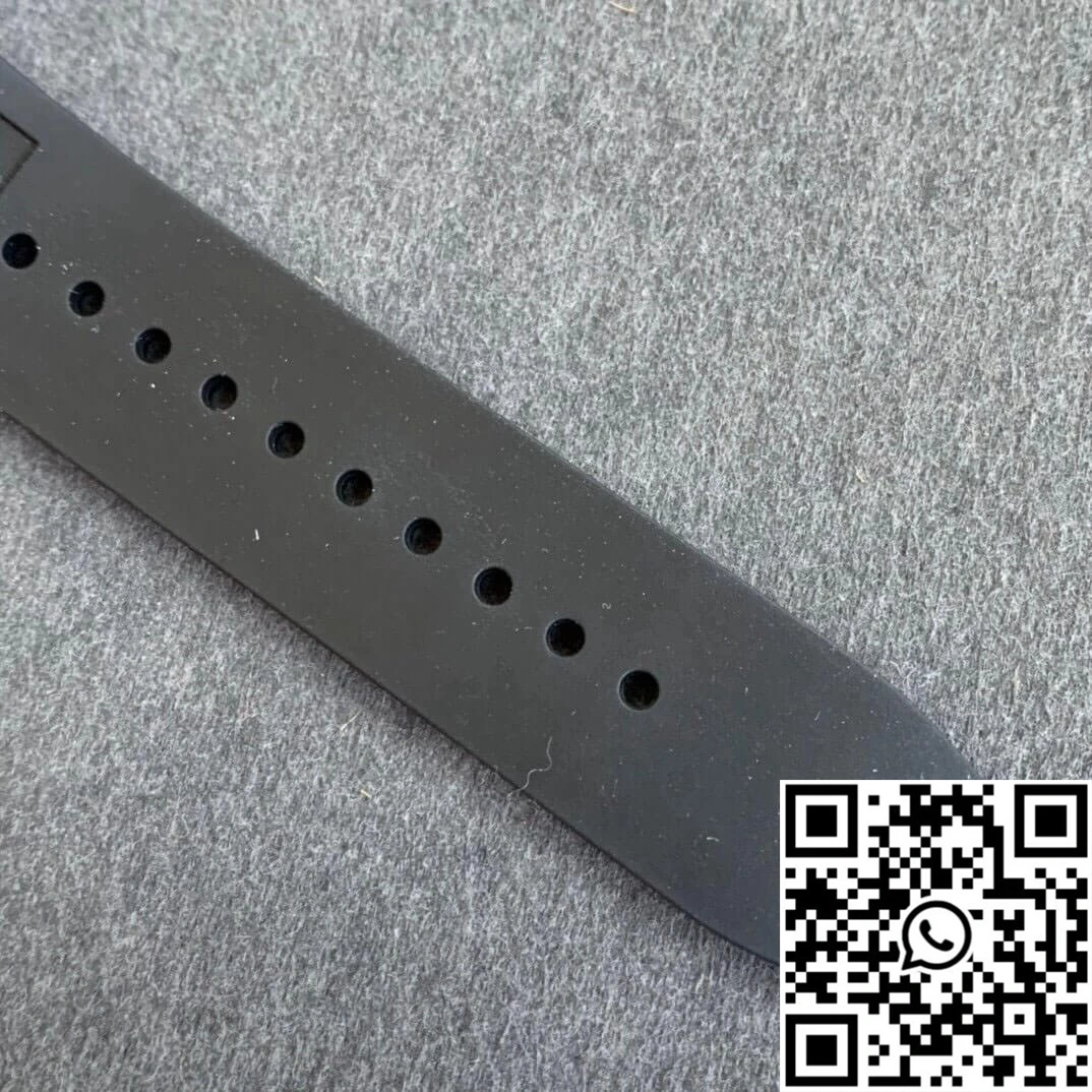 FlexibleFit Richard Mille RM035-02 KV Factory Carbon Fiber Black Rubber Strap 2484